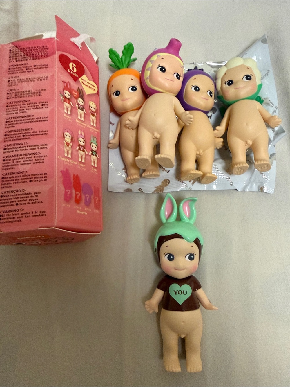Sonny Angel Bundle: Gifts of Love Series, Vegetable Series, Marine Series